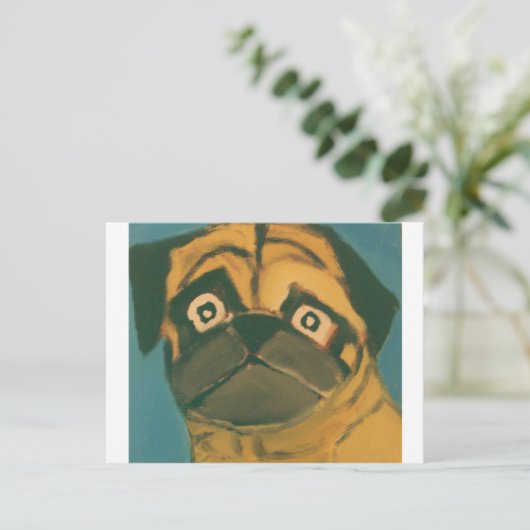 Carte postale (Debout devant)