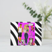 Carte postale (Debout devant)