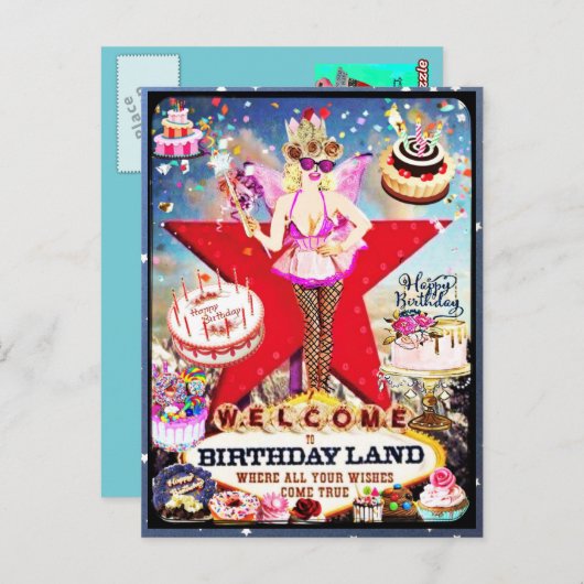 CARTE POSTALE (Devant / Derrière)