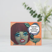 Carte postale (Debout devant)