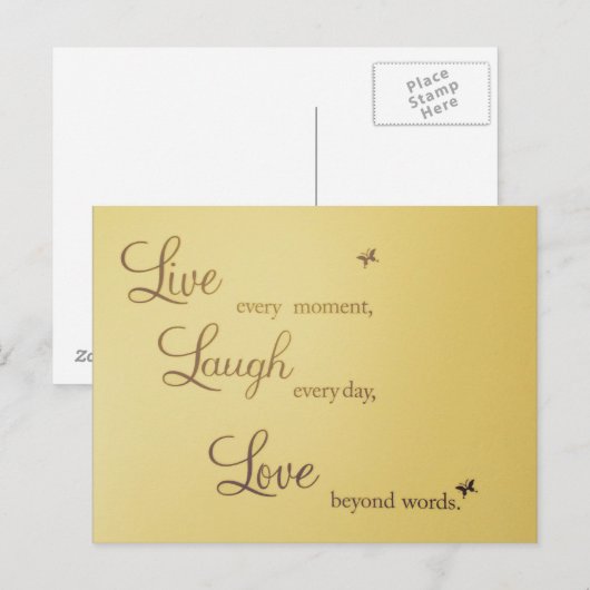 Carte postale (Devant / Derrière)