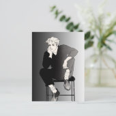 Carte postale (Debout devant)