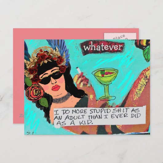 Carte postale (Devant / Derrière)