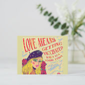 Carte postale (Debout devant)