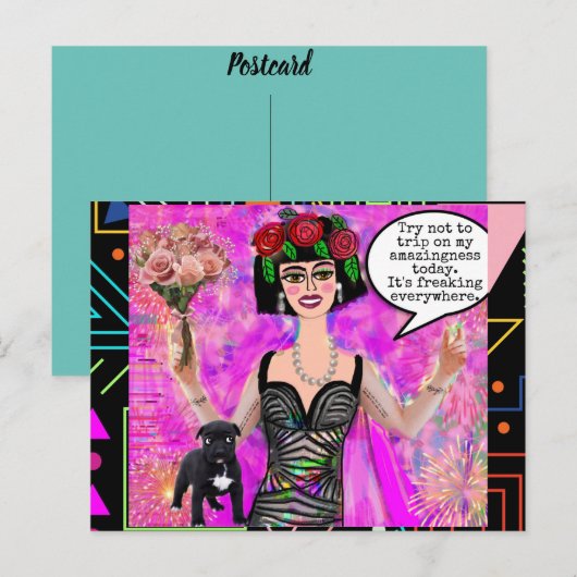 Carte postale (Devant / Derrière)