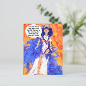 CARTE POSTALE (Debout devant)