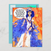 CARTE POSTALE (Devant / Derrière)