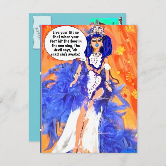 CARTE POSTALE (Devant / Derrière)