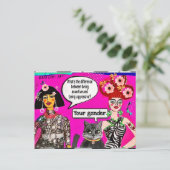 Carte postale (Debout devant)