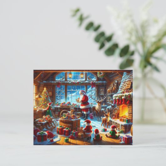 Carte postale (Debout devant)