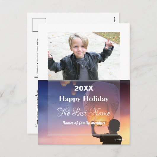 Carte postale (Devant / Derrière)