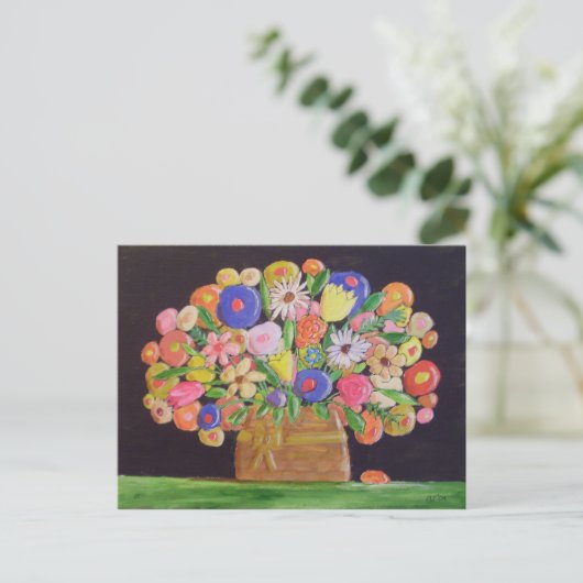 Carte postale (Debout devant)