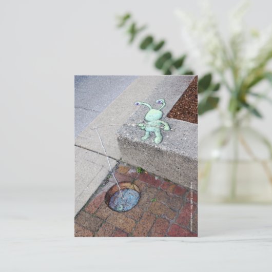 carte postale (Debout devant)