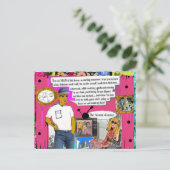 Carte postale (Debout devant)