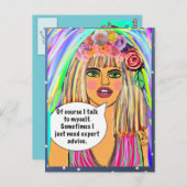 CARTE POSTALE (Devant / Derrière)