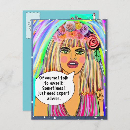 CARTE POSTALE (Devant / Derrière)