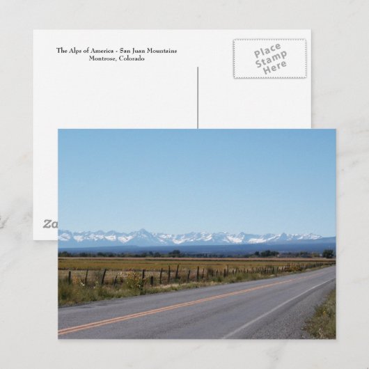 Carte postale (Devant / Derrière)