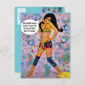 CARTE POSTALE (Devant / Derrière)