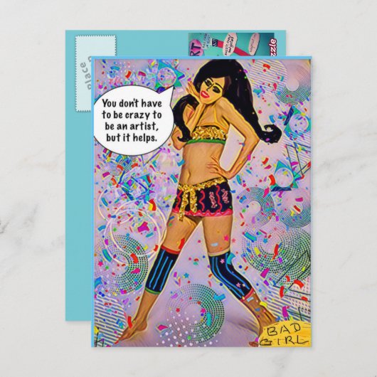 CARTE POSTALE (Devant / Derrière)