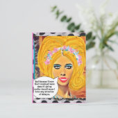 CARTE POSTALE (Debout devant)