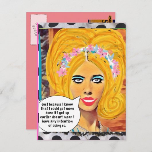 CARTE POSTALE (Devant / Derrière)