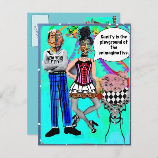 CARTE POSTALE (Devant / Derrière)