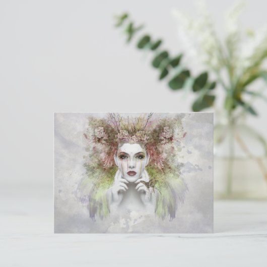 carte postale (Debout devant)