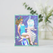 CARTE POSTALE (Debout devant)