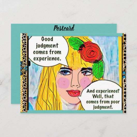 Carte postale (Devant / Derrière)