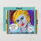 Carte postale (Devant / Derrière)