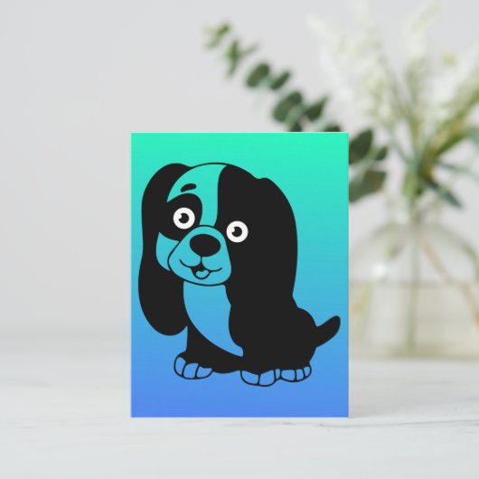 Carte postale (Debout devant)