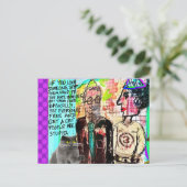 Carte postale (Debout devant)