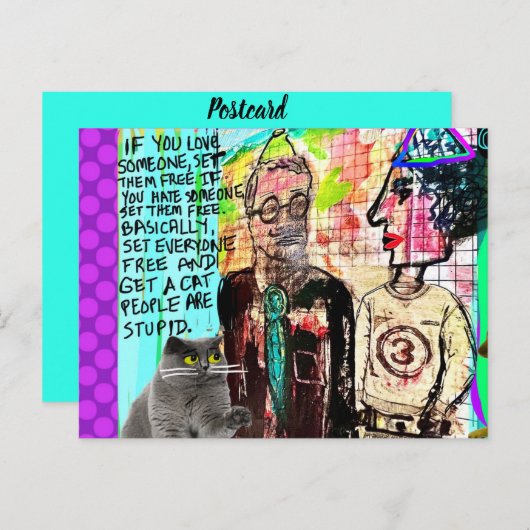 Carte postale (Devant / Derrière)