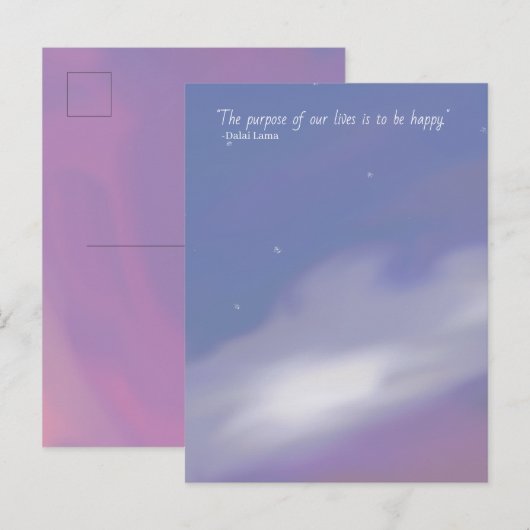 Carte postale (Devant / Derrière)