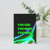 Carte postale (Debout devant)