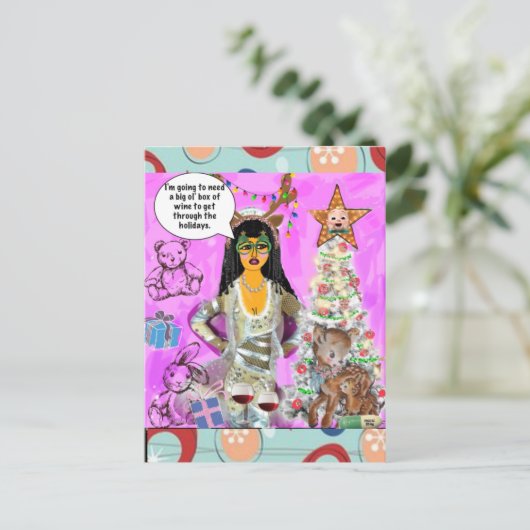 CARTE POSTALE (Debout devant)