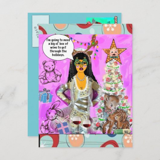 CARTE POSTALE (Devant / Derrière)