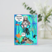 CARTE POSTALE (Debout devant)