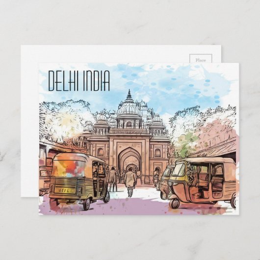 Carte postale (Devant / Derrière)