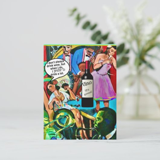 CARTE POSTALE (Debout devant)