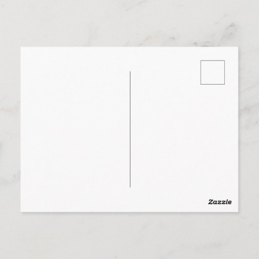 Carte postale (Dos)