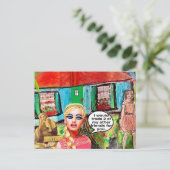 Carte postale (Debout devant)