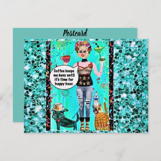 Carte postale (Devant / Derrière)