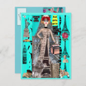 CARTE POSTALE (Devant / Derrière)