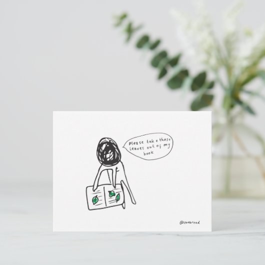 carte postale (Debout devant)