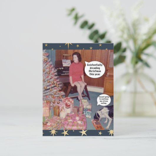 Carte postale (Debout devant)