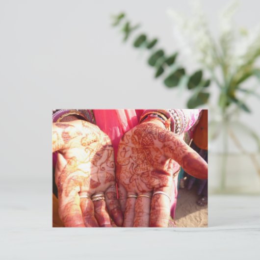 carte postale (Debout devant)