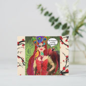 Carte postale (Debout devant)