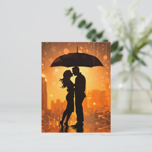 Carte postale (Debout devant)