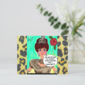 Carte postale (Debout devant)